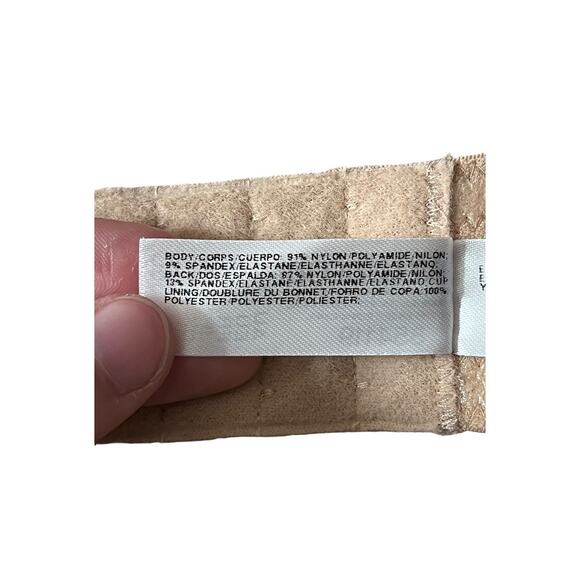 Wacoal bra 854119 Red Carpet Convertible strapless tan size 36C - Picture 6 of 7